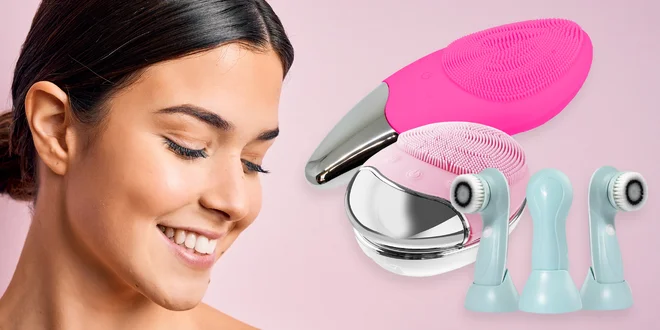 Silikonový, rotační i masážní kartáček na obličej