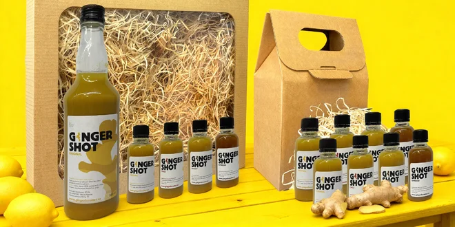 Ginger shot: různé příchutě i dárková balení