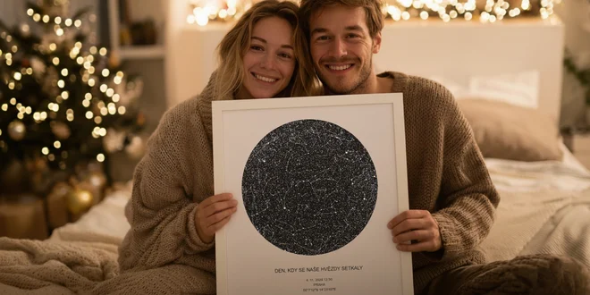 Hvězdná mapa či fáze měsíce vašeho životního okamžiku