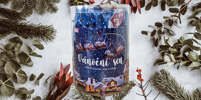 Zdravý adventní kalendář s oříšky a ovocem