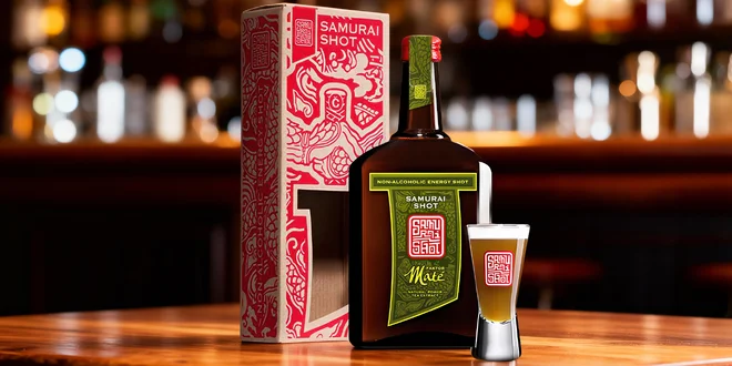 Energetické čajové speciály Samurai Shot
