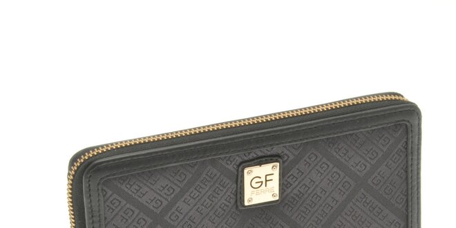 Dámská velká černá peněženka Gianfranco Ferré