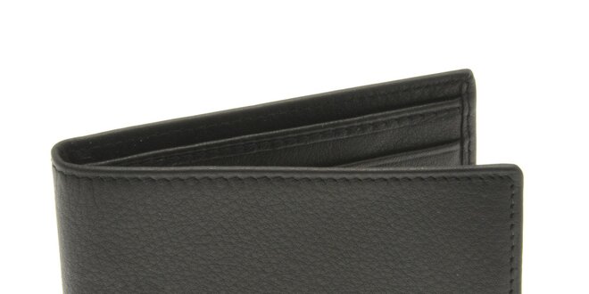 Pánská černá kožená peněženka Gianfranco Ferré