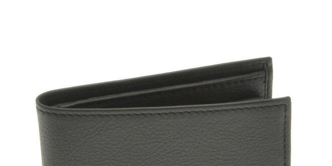 Pánská černá kožená peněženka Gianfranco Ferré