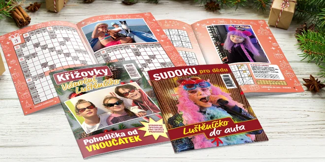Křížovky a sudoku na míru: vlastní tajenky i obálka