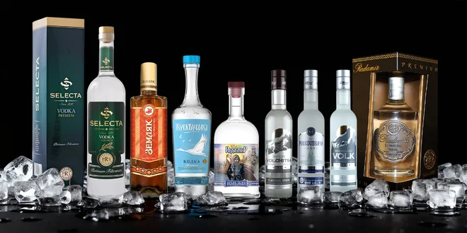 Kvalitní vodky: čisté, s příchutěmi i dárková balení