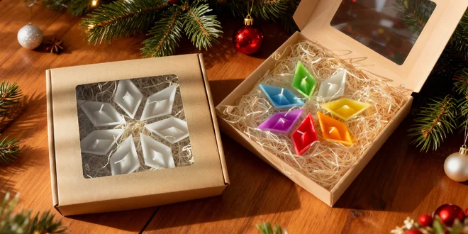 Sada 7 lodiček štěstí pro celou rodinu: dárkové balení