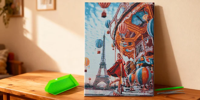 Sady malování podle čísel: akryl nebo diamanty