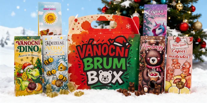 Čajoví medvídci: dárkové balíčky na Vánoce i adventní box
