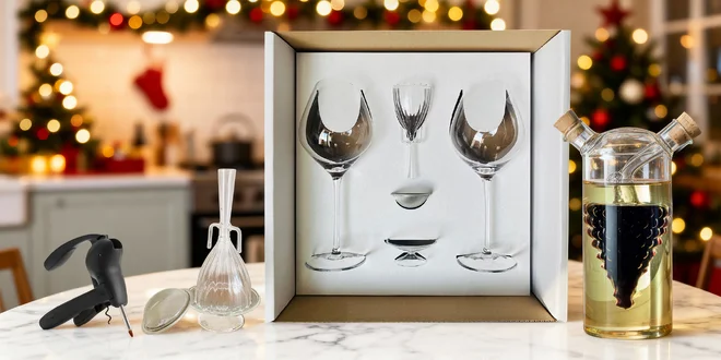 Kvalitní sklo na kávu i víno: šálky, sklenky či dekantér