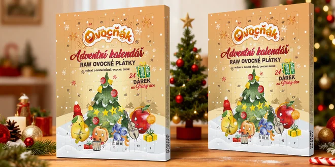 Adventní kalendáře s ovocnými plátky od Ovocňáku