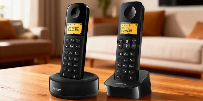 Bezdrátové telefony Philips s dobou hovoru až 16 hodin