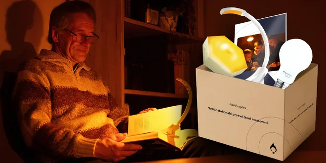 Sada zdravého osvětlení Oranžovka: návrat k přirozeném světlu