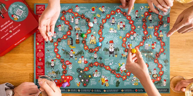 Česká desková hra Vinařův rok pro 2–6 hráčů