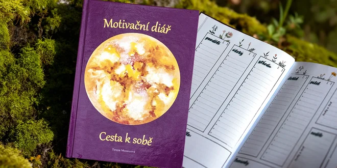 Motivační diář, zápisníky sebelásky a vděčnosti