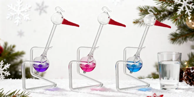 Retro houpací čáp: ruční práce českých sklářů