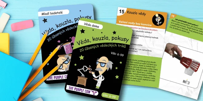Karty, které naučí děti kouzlit pomocí vědy