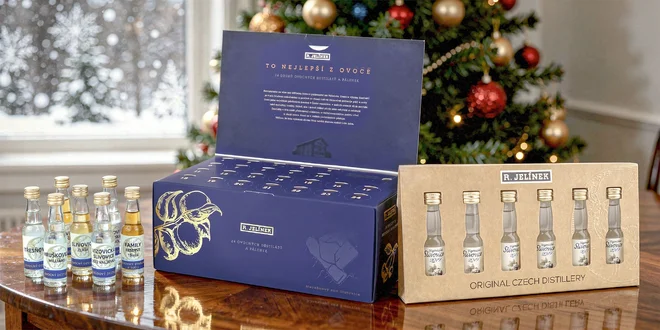 Degustační sady a adventní kalendář R. Jelínek: doprava zdarma