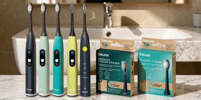 Ekologické sonické zubní kartáčky Beurer