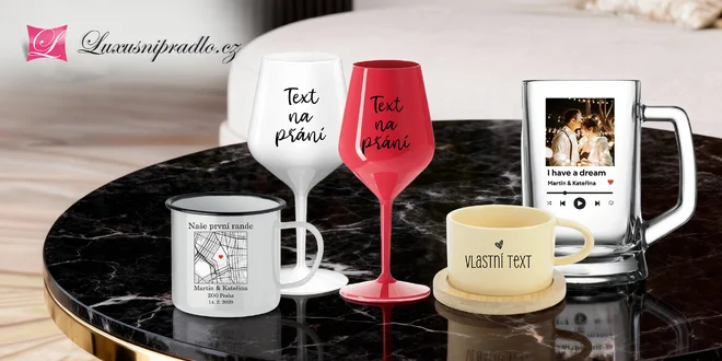 Vouchery v hodnotě 500–2000 Kč do e-shopu Luxusnipradlo.cz