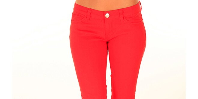 Dámské červené džíny New Caro