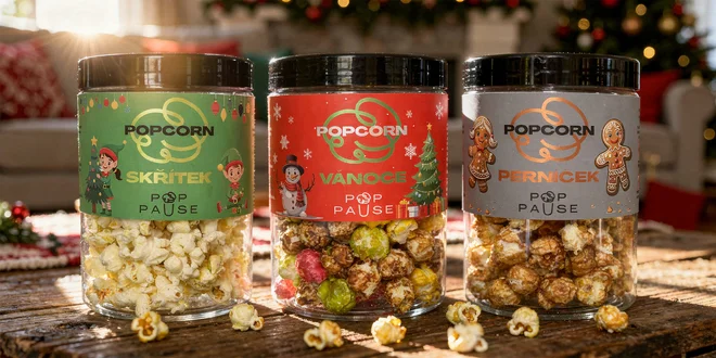 Popcorn v tradičních i originálních příchutích