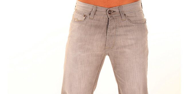 Pánské šedivé džíny New Caro