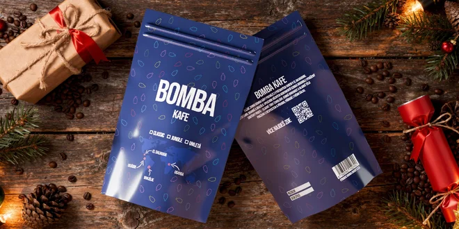 BOMBAKAFE: půl kila skvělé kávy z české pražírny