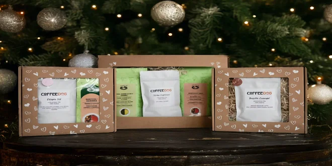 Sypané čaje Oxalis i v balíčku s kávou Coffeedog