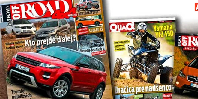 Predplatné 10 čísiel magazínu OffROAD 4x4