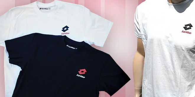 Pánske tričko v talianskom dizajne značky LOTTO