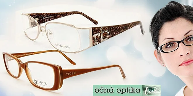 Pár dioptrických skiel a exkluzívna zľava 50% na celý sortiment