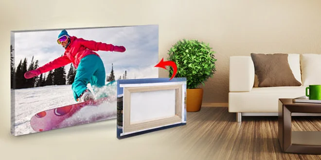 Luxusní fotoobraz na plátně od společnosti FotoStar