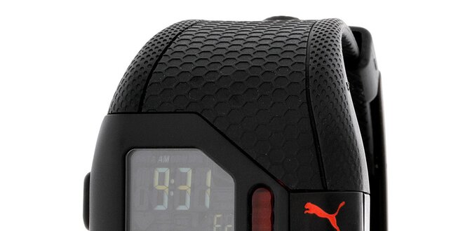 Unisexové digitální hodinky s monitorem srdeční činnosti Puma