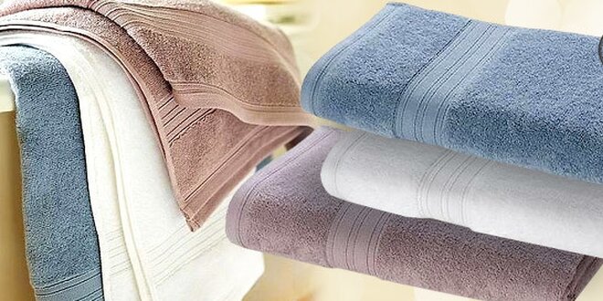2 osušky + 2 ručníky značky Laura Ashley