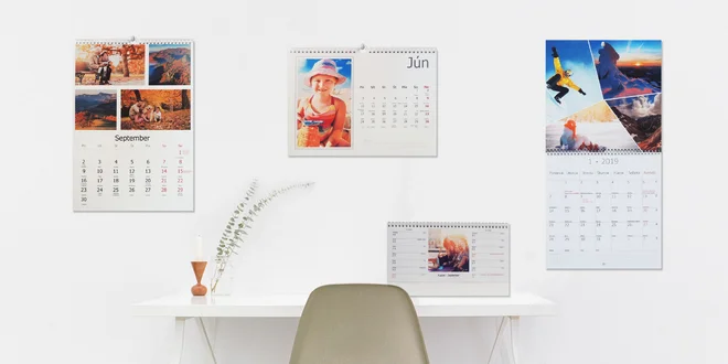 Fotokalendáre rôznych druhov od FotoStory
