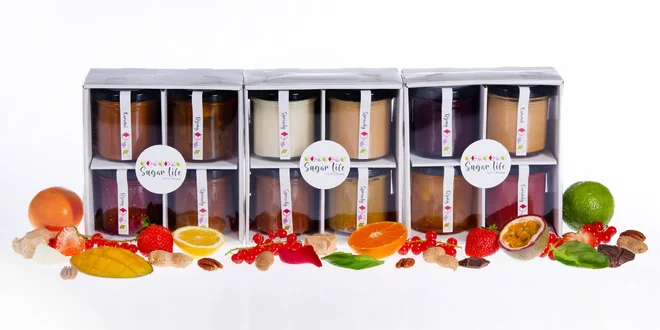 Darčekové sety džemov, karamelov a orieškových krémov