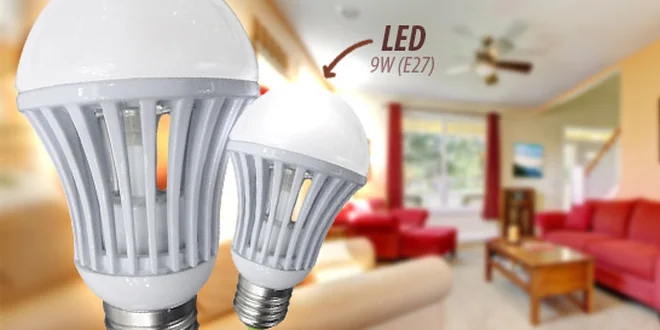 Šetrná LED žárovka