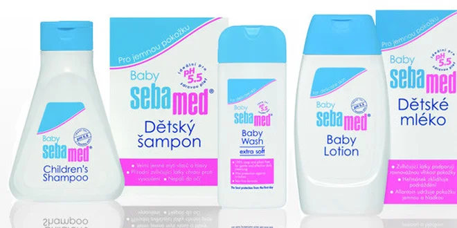 Dárkový balíček s kosmetikou pro děti Baby Sebamed
