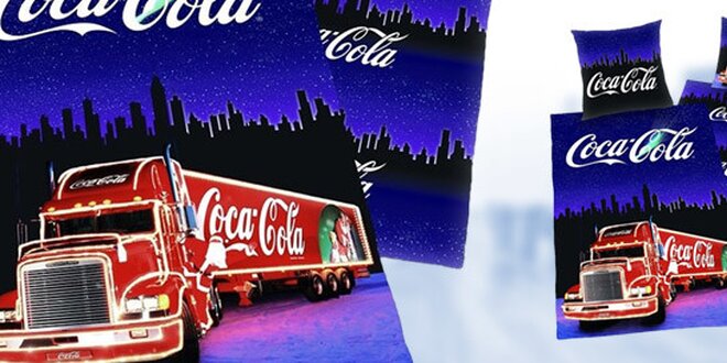 VÝPRODEJ! Moderní povlečení s Coca-Colou