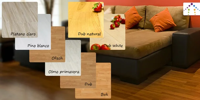 Stylová laminátová či dřevěná podlaha