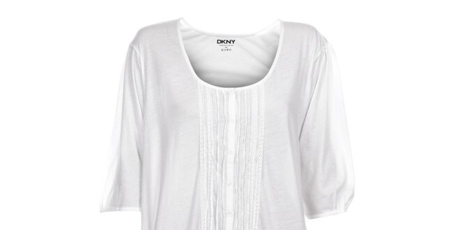 Dámská bílá noční košile DKNY