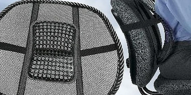 Masážna opierka chrbta