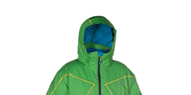 Pánská zelená lyžařská bunda Envy