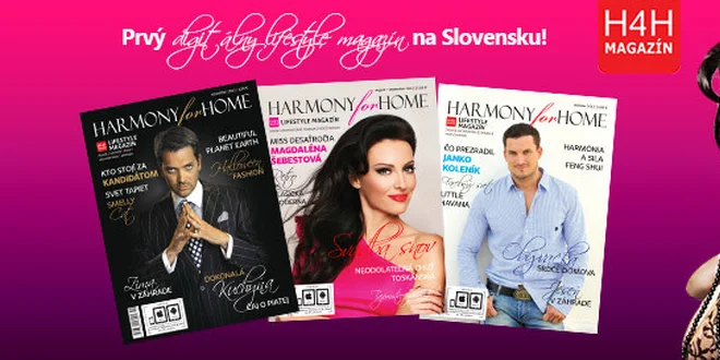 Predplatné časopisu Harmony for Home