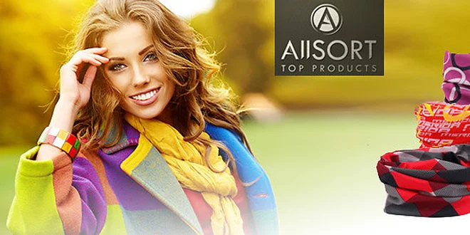 Multifunkčná šatka s poštovným