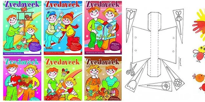 Zvedavček - 6 časopisov na rozvoj schopností dieťaťa
