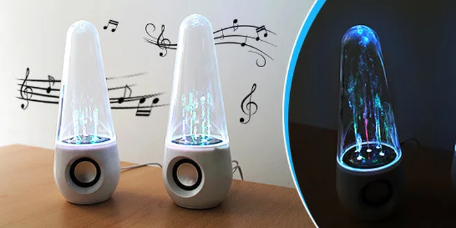 Očarujúce svietiace LED reproduktory