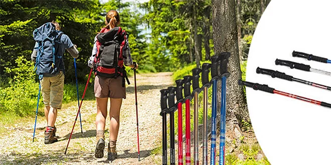 Ľahké trekingové palice pre všetkých