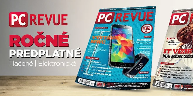 Ročné predplatné PC Revue!